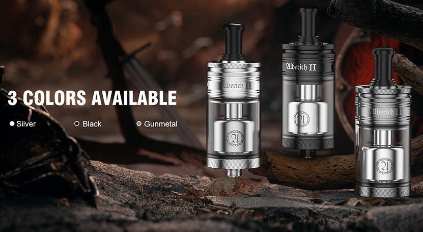 Vapefly Alberich II MTL RTA Colors Options