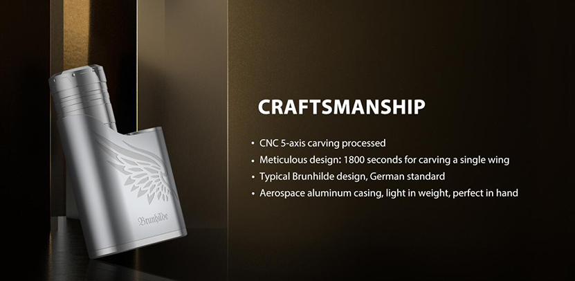Vapefly Brunhilde SBS Mod Kit Craftsmanship