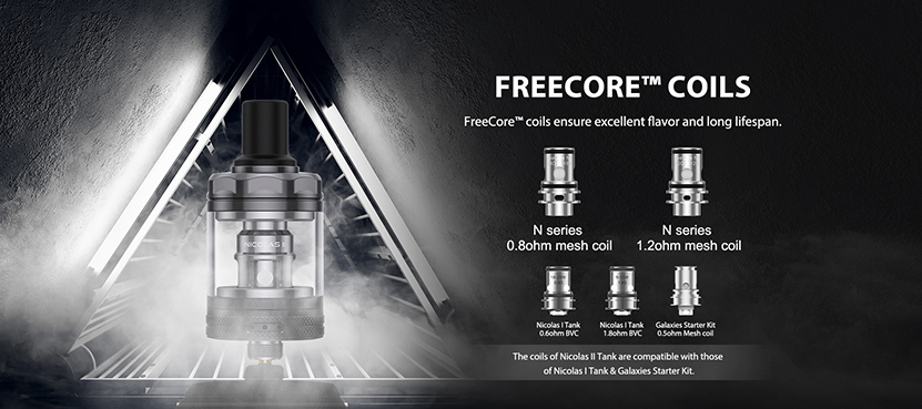 Vapefly Nicolas II Coil Compatible With