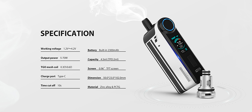 Vapefly TGO Kit Feature 6