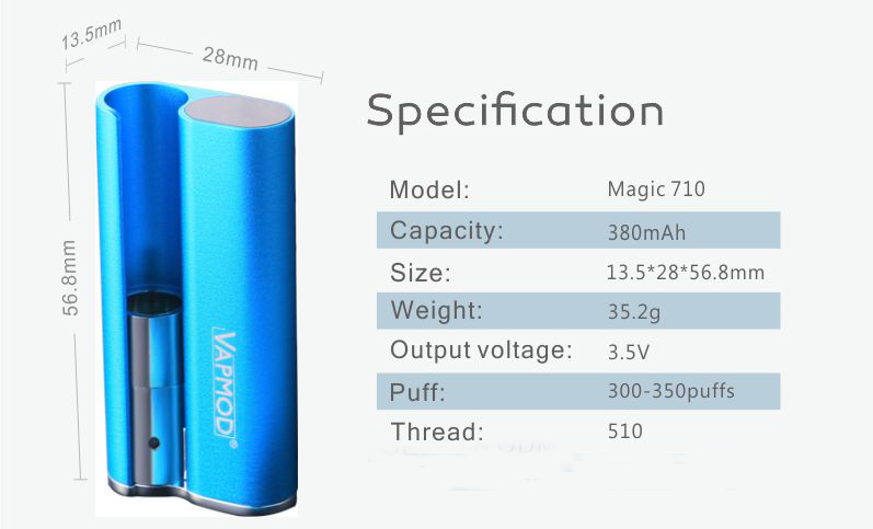 Vapmod Magic 710 Kit Features 01