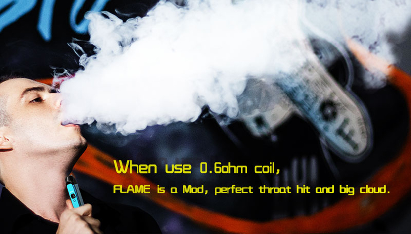 Vapor Storm Flame Empty Cartridge 0.6ohm Mesh Coil