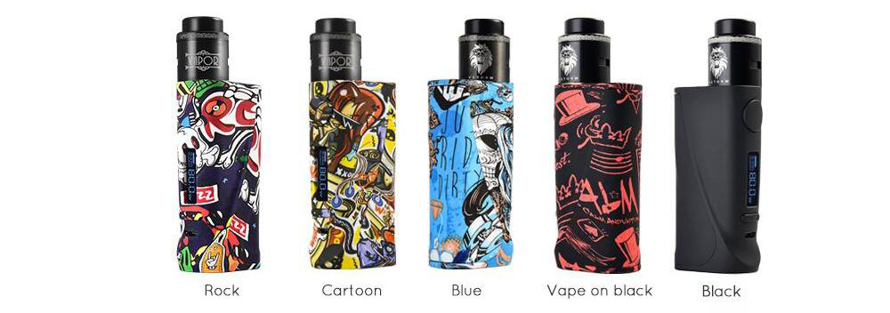 Vapor Storm ECO Pro Kit with Lion RDA Colors