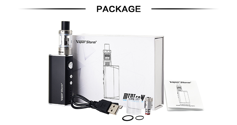 Vapor Storm Mini 50W Kit Features 6