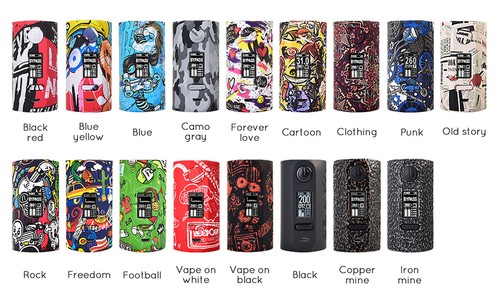 Vapor Storm Puma Box MOD 17 colors