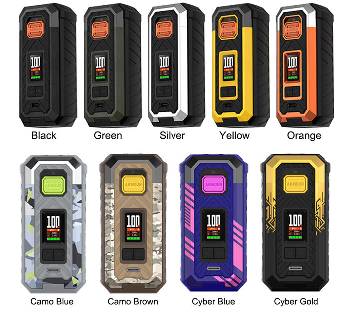 Vaporesso Armour S Mod Colors