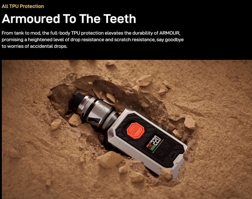 Vaporesso Armour S Kit with iTank T All TPU Protection