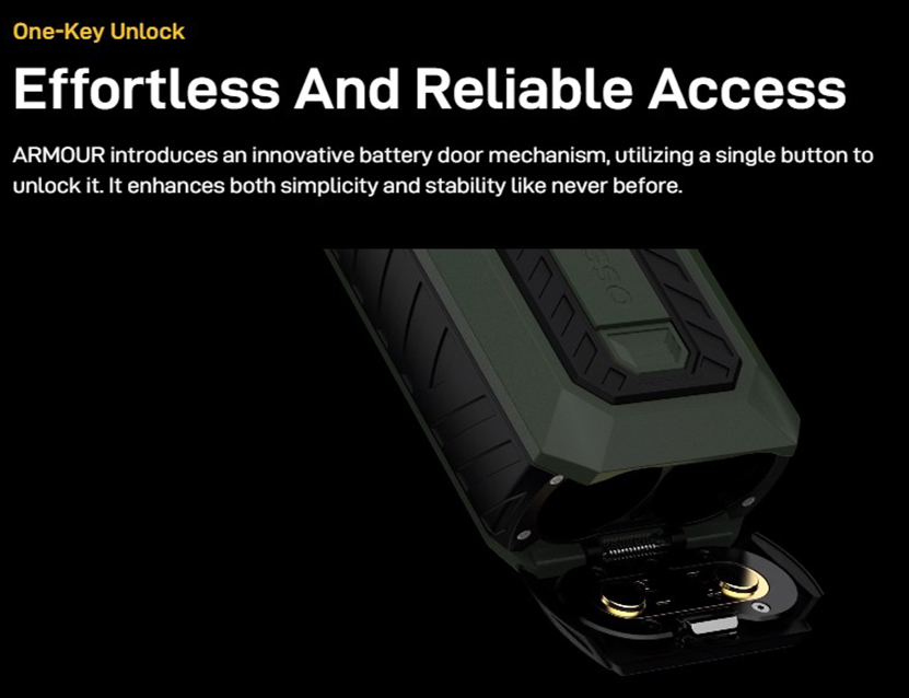 Vaporesso Armour S Kit with iTank T One Key Unlock