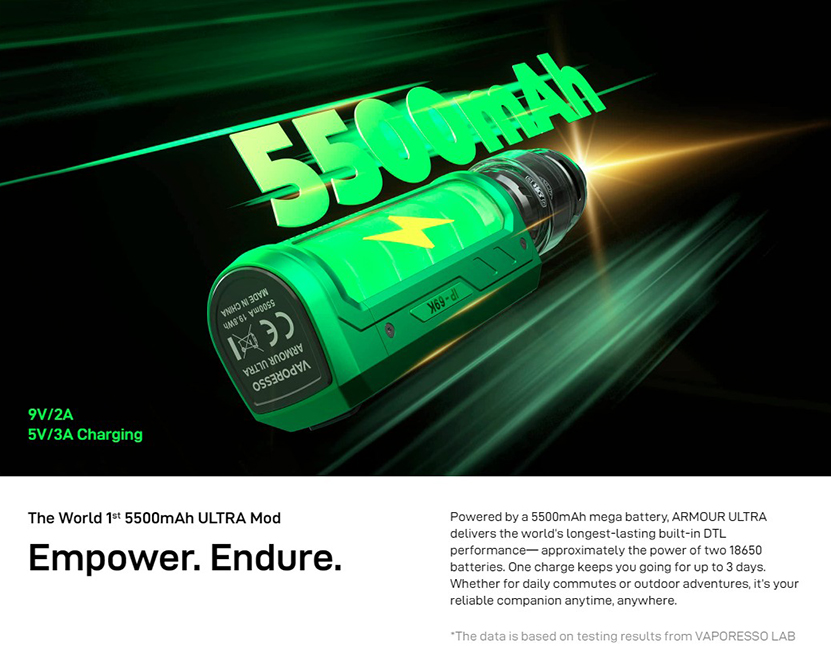 Vaporesso Armour Ultra Mod 5500mAh Battery