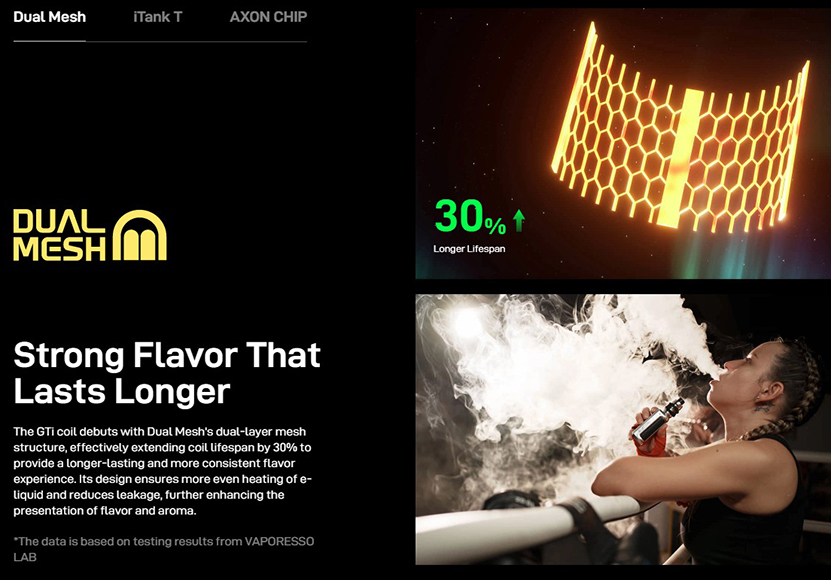 Vaporesso Armour Ultra Mod Kit Dual Mesh Tech