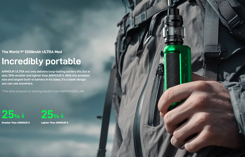 Vaporesso Armour Ultra Mod Compact and Portable