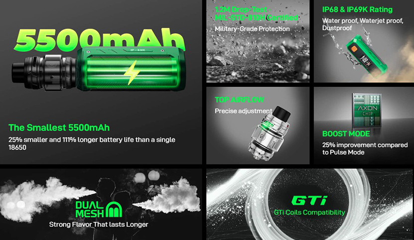 Vaporesso Armour Ultra Mod Highlight