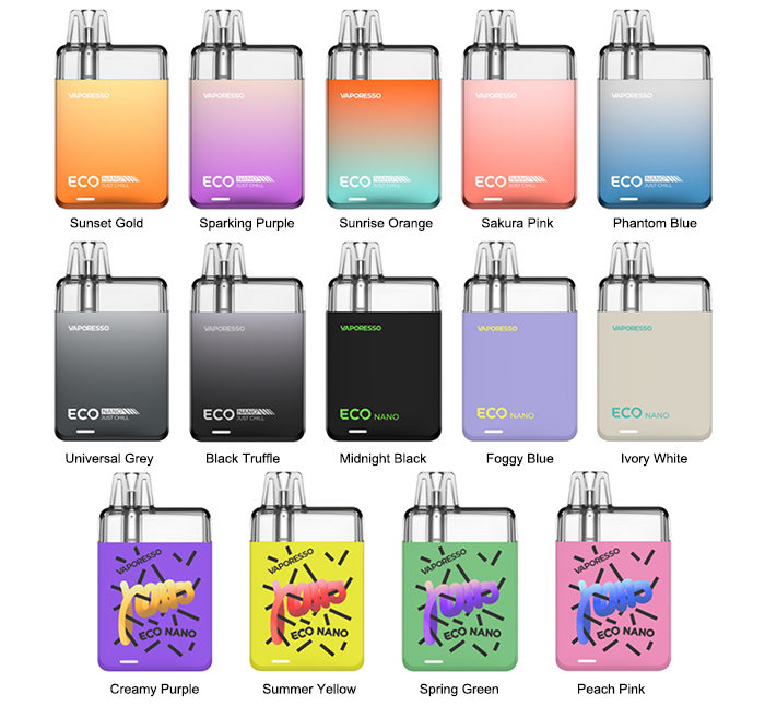 Vaporesso ECO Nano Kit Colors