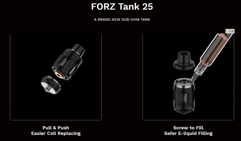 FORZ TX80 Kit FORZ Tank 25