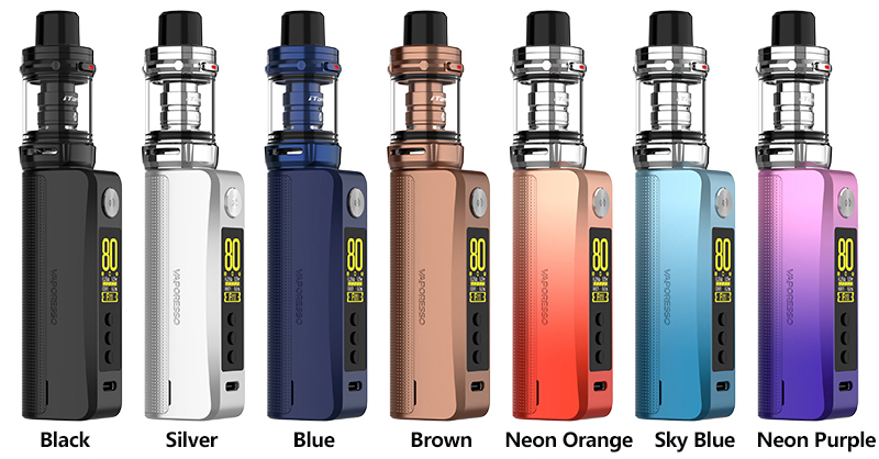 Vaporesso GEN 80 S Kit with iTank 2 Edition Full Colors