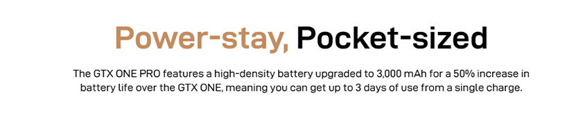 Vaporesso GTX One Pro Kit 3000mAh Battery