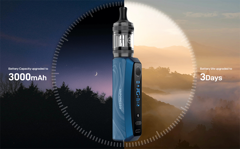 Vaporesso GTX One Pro Kit Built-in 3000mAh Battery