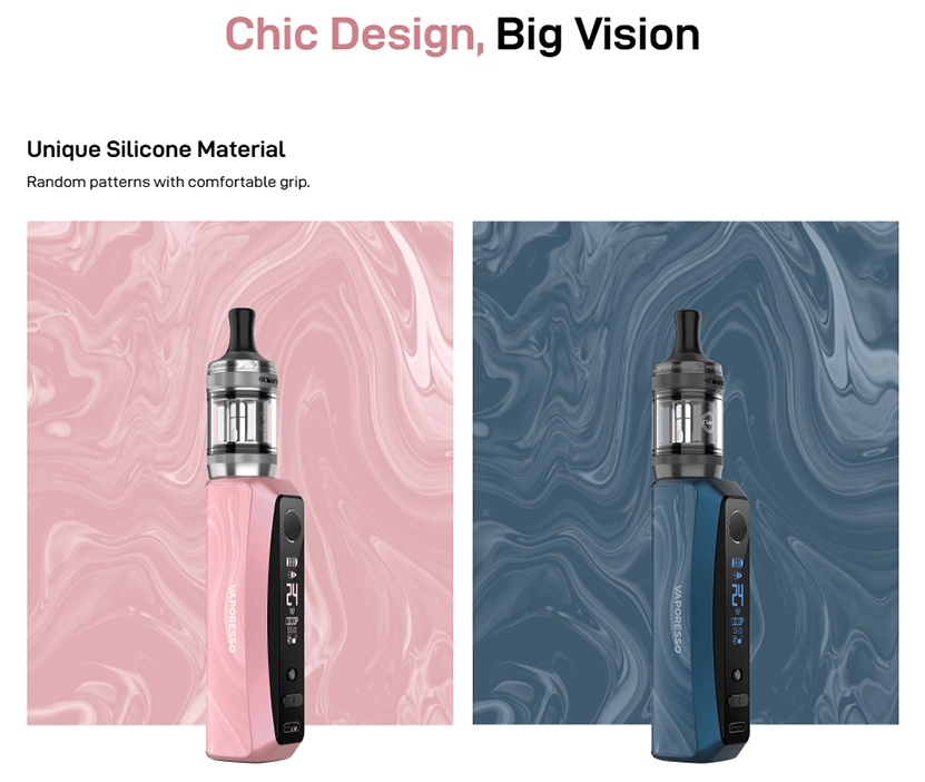 Vaporesso GTX One Pro Kit Unique Silicone Material