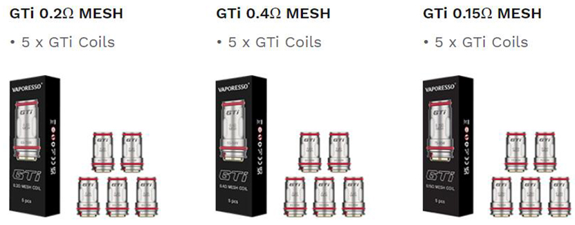 Vaporesso GTi Coil Package