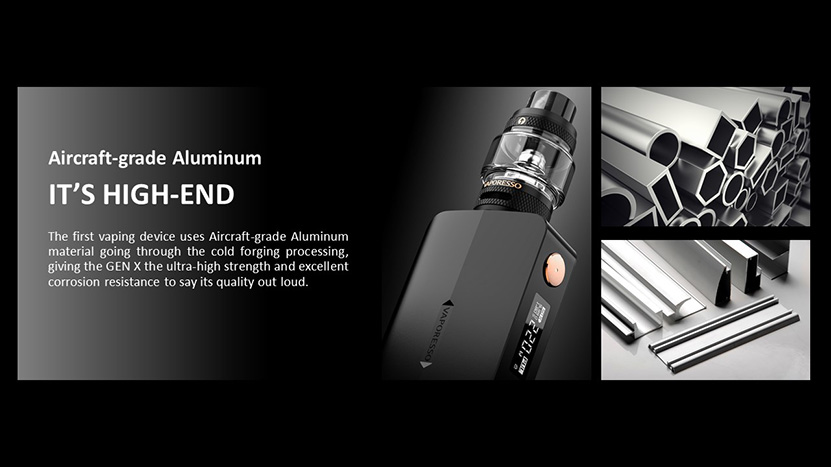 Vaporesso Gen X Kit Material