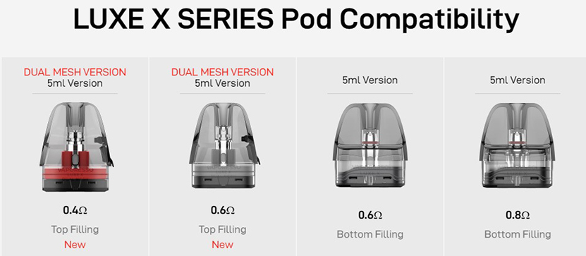 Vaporesso LUXE X3 Compatible Pod
