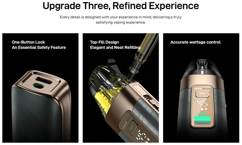 Vaporesso LUXE X3 Adjustable Airflow