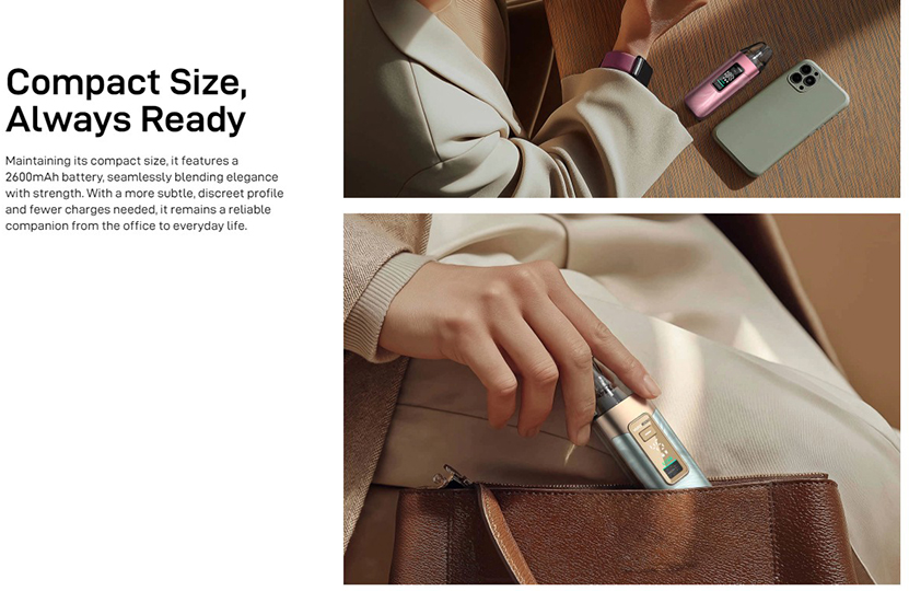 Vaporesso LUXE X3 Compact Size