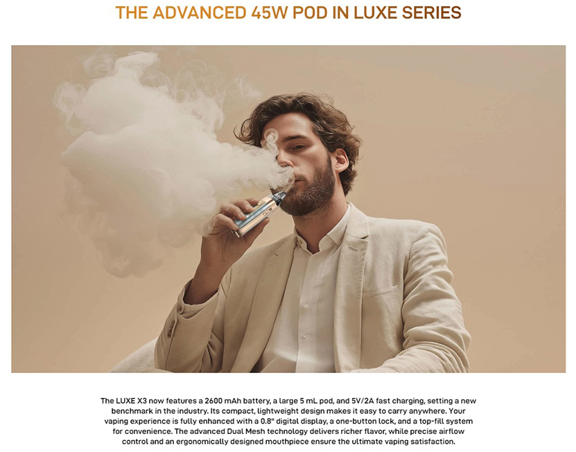 Vaporesso LUXE X3 Overview