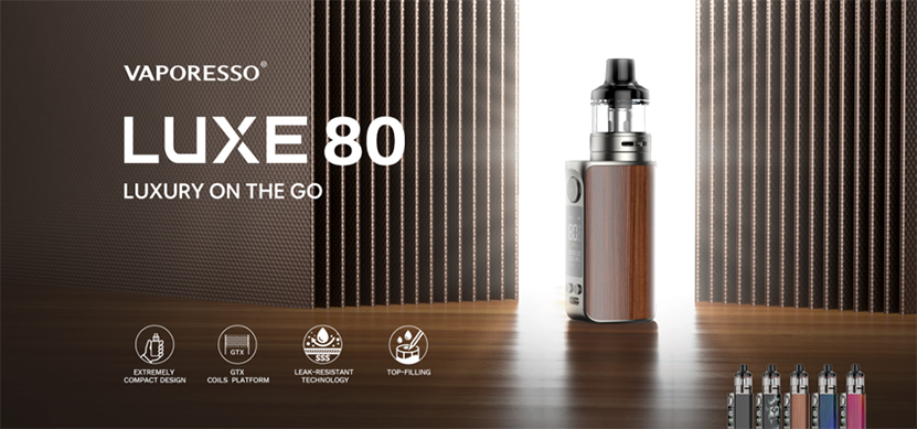 Vaporesso Luxe 80 Pod Mod Kit feature