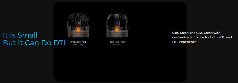 Vaporesso Luxe X Pod Type