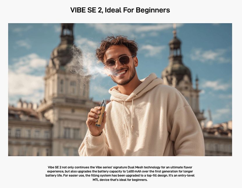 Vaporesso Vibe SE 2 Kit Short Description