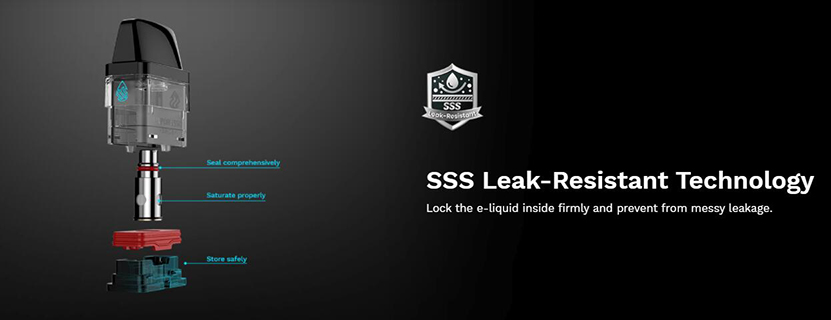 XROS 2 SSS Leak-resistant Technology