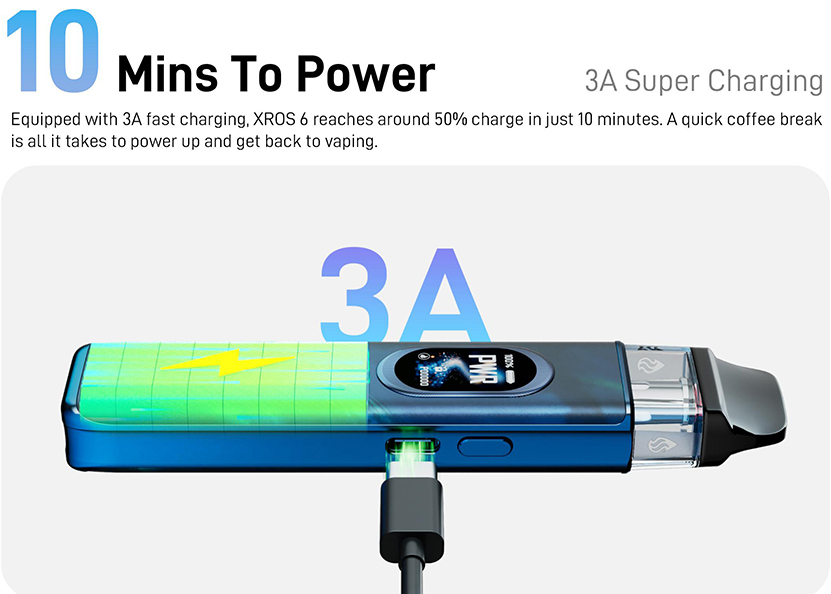 Vaporesso XROS 6 Pod Kit 1800mAh 30W