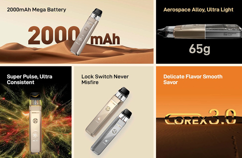 Vaporesso XROS Pro 2 Features