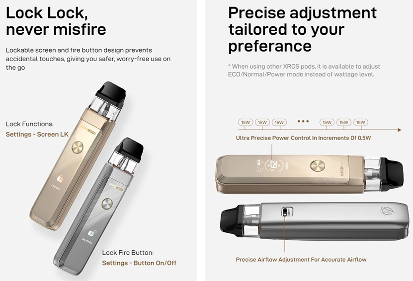 Vaporesso XROS Pro 2 Pod Kit Precise Adjustment
