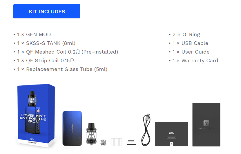 Vaporesso GEN 220W Vape Kit Features 05