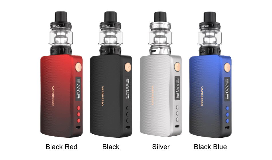 Cores do kit Vaporesso GEN Vape