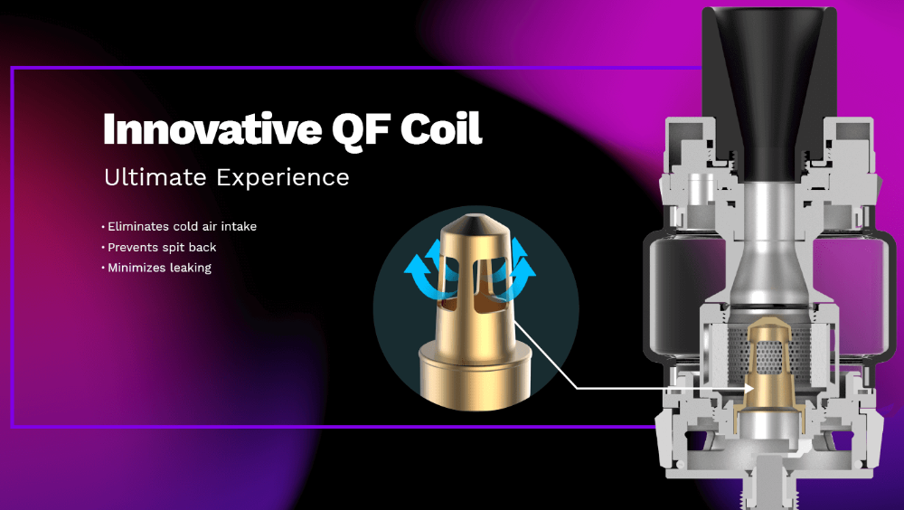 Vaporesso Luxe ZV Kit with QF Coils