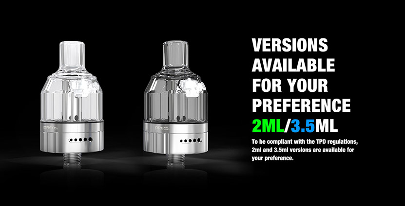 preco MTL and Preco one choice in Different Colors orignali Vzone Preco Tank 
