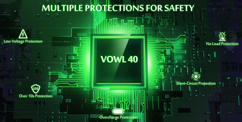 Vzone Vowl 40W Vape Kit Features 10