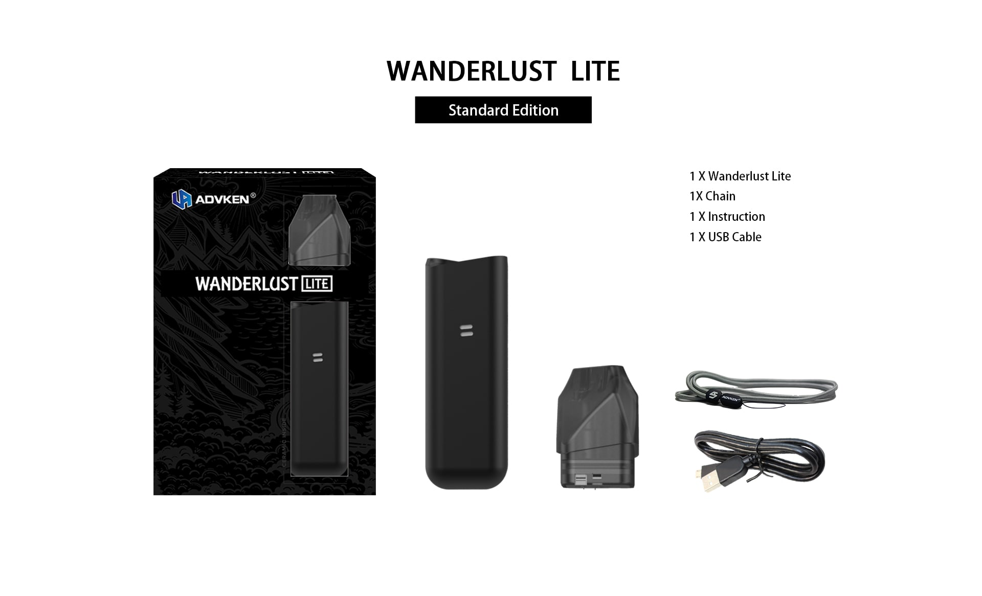 Wanderlust Lite Pod System Kit Package
