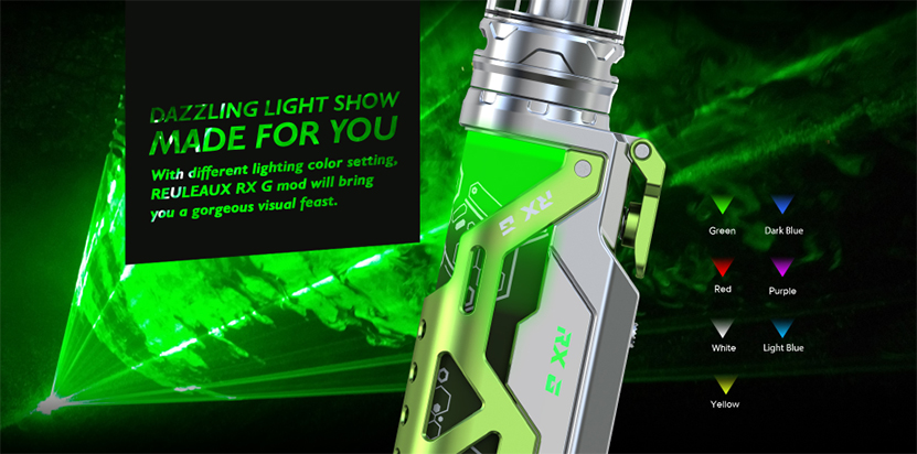 Wismec Reuleaux RX G Kit Light Color