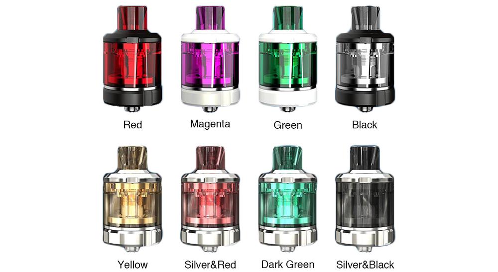 Wismec Amor NSE Atomizer Colors