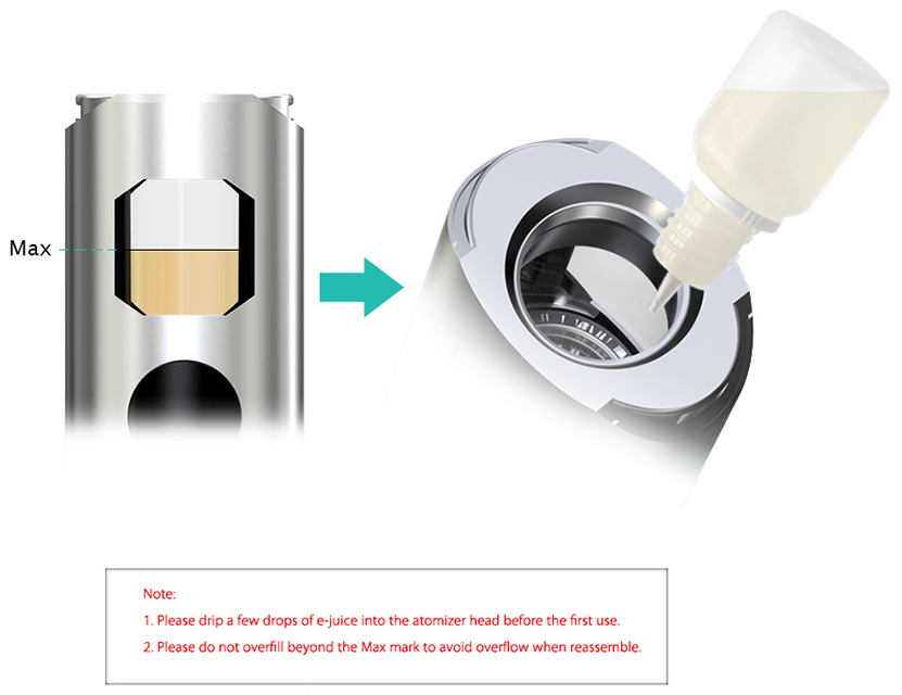 Wismec Motiv AIO Starter Kit Filling