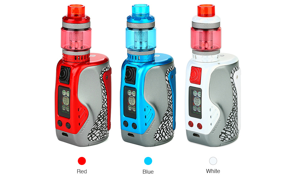 Wismec Reuleaux Tinker 300W Kit Colors