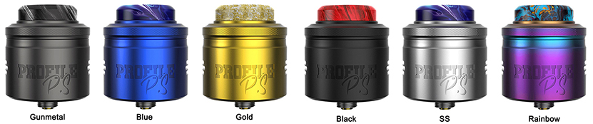 Wotofo Profile PS Dual Mesh RDA Colors