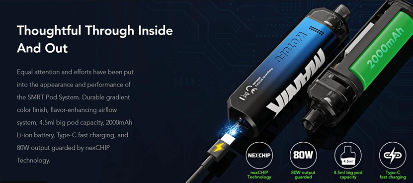 Wotofo SMRT Pod Kit Feature 9
