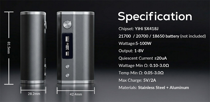 YiHi SXmini MQ Plus Mod Specification