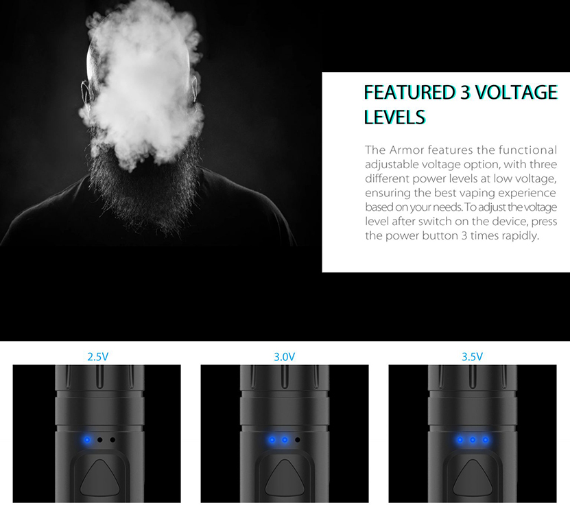 Yocan Armor Battery Feature 7