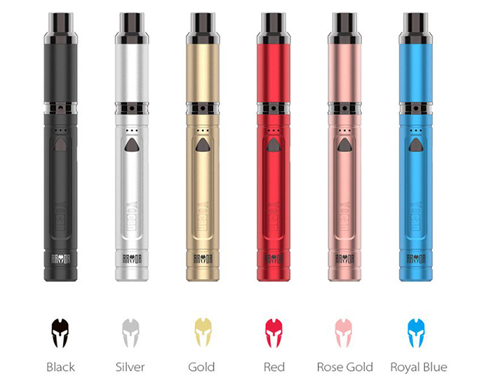 Yocan Armor Vaporizer Kit Colors
